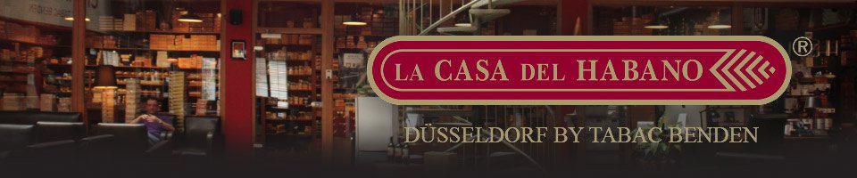 Kubanische Zigarren online kaufen  La Casa del Habano Düsseldorf By Tabac  Benden